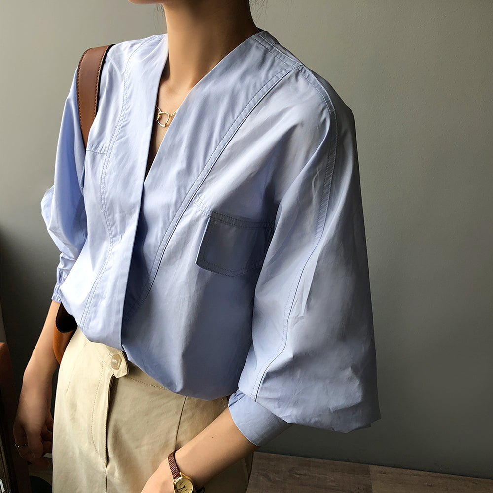 Loose Casual Half Sleeve Shirt