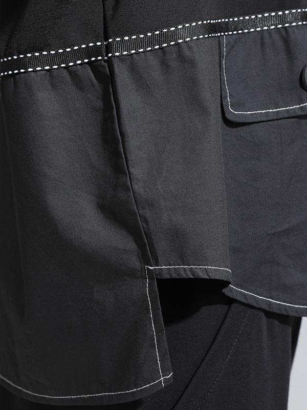 Loose Simple Split-Joint T-Shirts