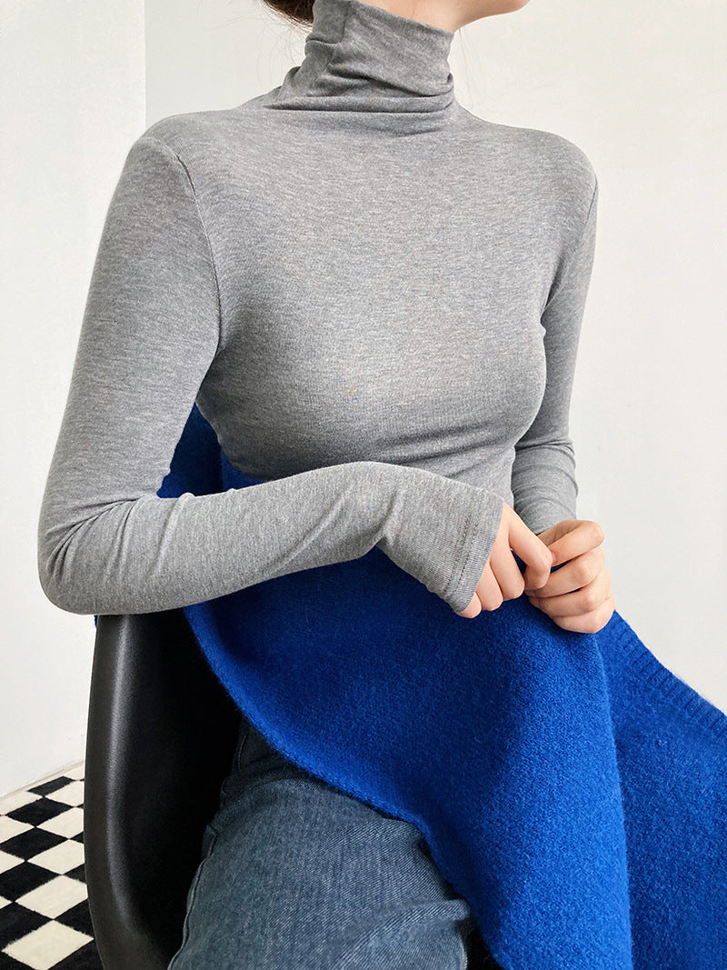 Casual Comfortable Turtleneck T-Shirt