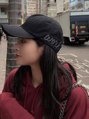 Solid Fashion Cool Embroidered Cap