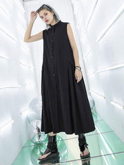 Elegant Casual Sleeveless Long Dress