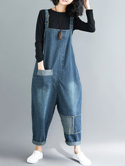 Original With Pocket Denim Jumpsuits