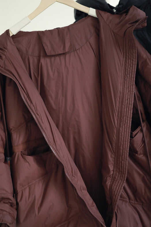 Casual Hooded Loose Down Coat