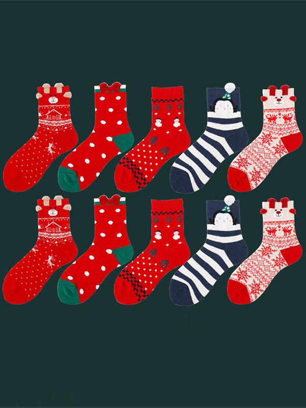 Christmas Elements Warm Thickening Socks