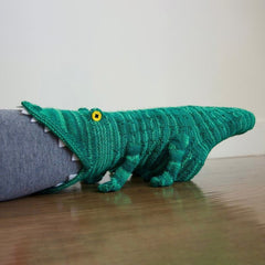 Creative Cute Crocodile Knit Socks