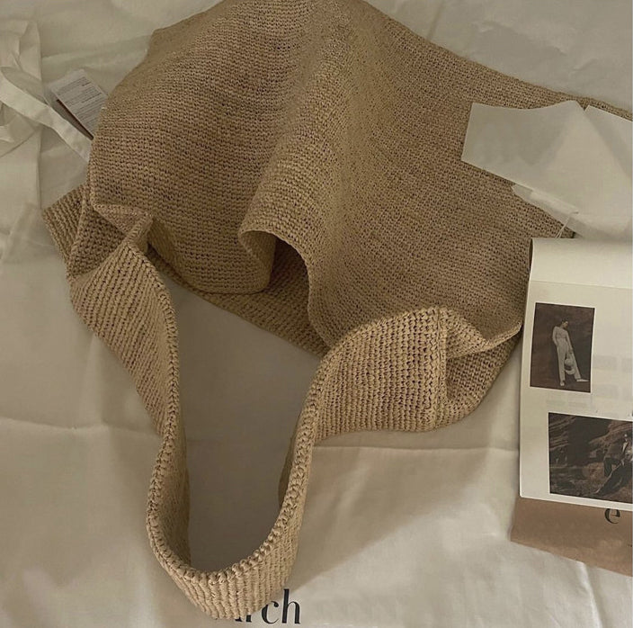 Straw Woven Shoulder Bag