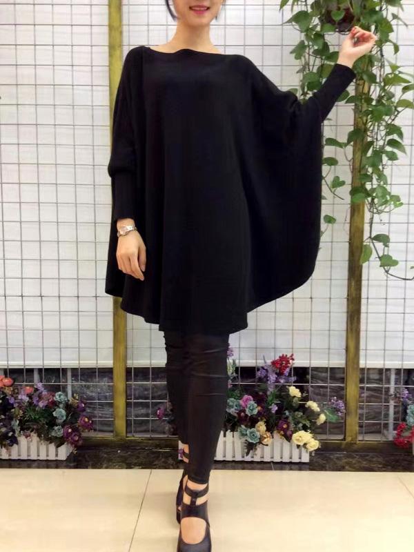 Loose Big Batwing Sweater