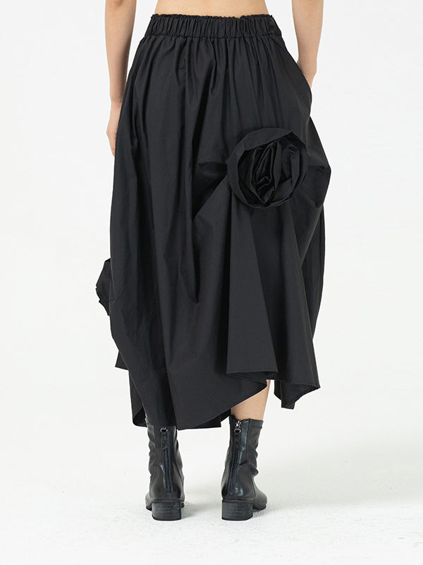 Women Stitching Irregular Skirt