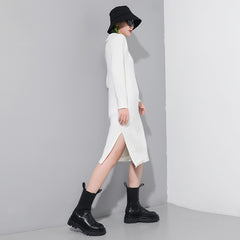 Women Pullover Slim Sweater Dress
