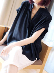 Loose V-Neck Soft Comfortable Cool Shirts