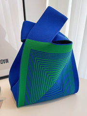 Casual Knitting Printed Bags Accessories Handbags