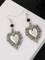 Vintage Gothic Crow Beak Earrings