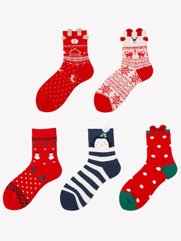 Christmas Elements Warm Thickening Socks