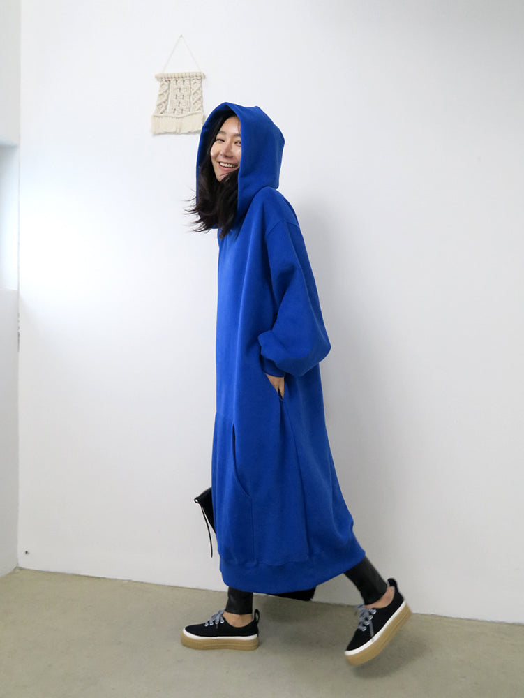 Hooded Thick Casual Loose Dress