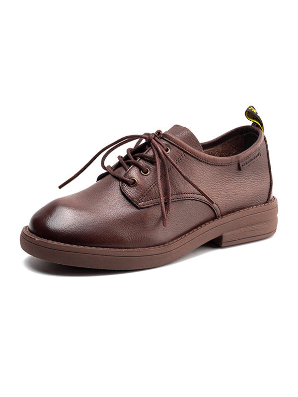 Original Flat Heel Leather Shoes