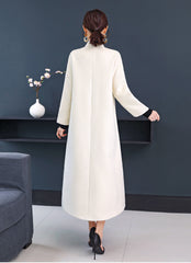 Retro Oriental Charm Solid Color Tang Suit  Overcoat