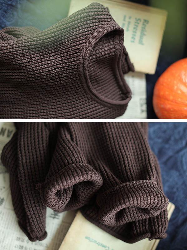 Loose Solid Off-the-shoulder Knitting Sweater