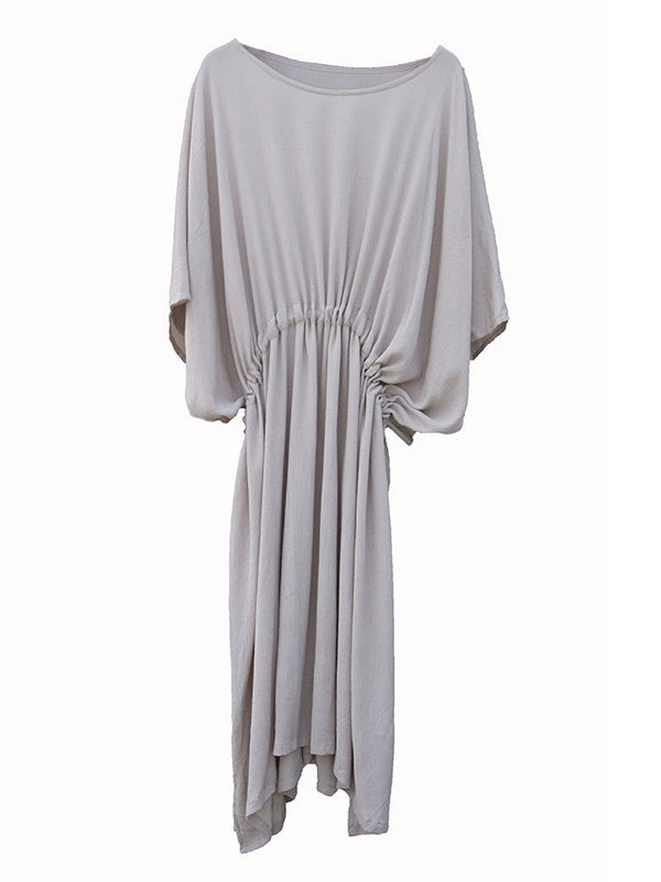 Original Drawstring Elasticity Waist Dress