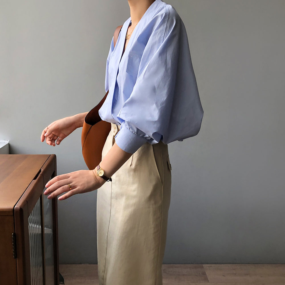 Loose Casual Half Sleeve Shirt