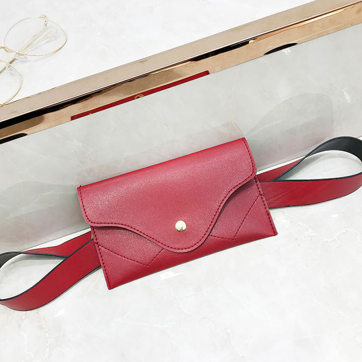 All-Match One-Shoulder Diagonal Small Waist Bag