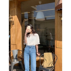 Retro High-Waisted Skinny-Leg Jeans