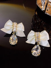 Stylish Elegant Bow Cute Style Earrings