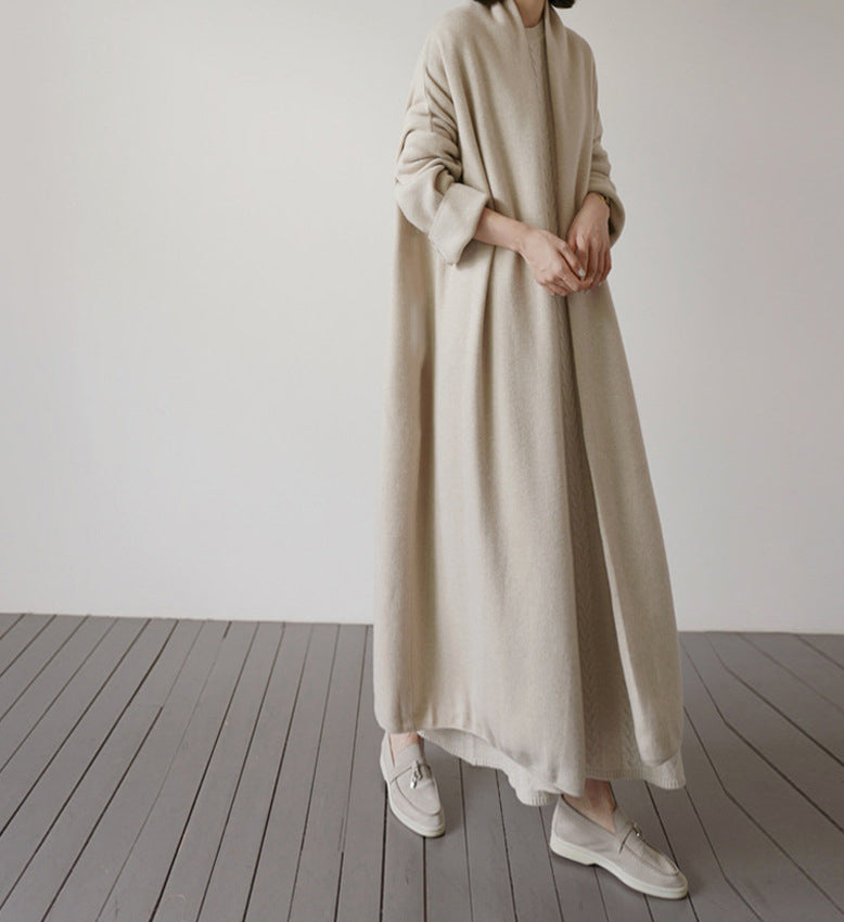 Loose Knit Cardigan Sweater Coat All-Match