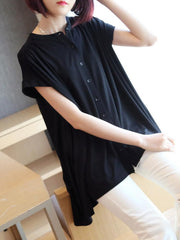 Casual Cropped Light Cool Shirts