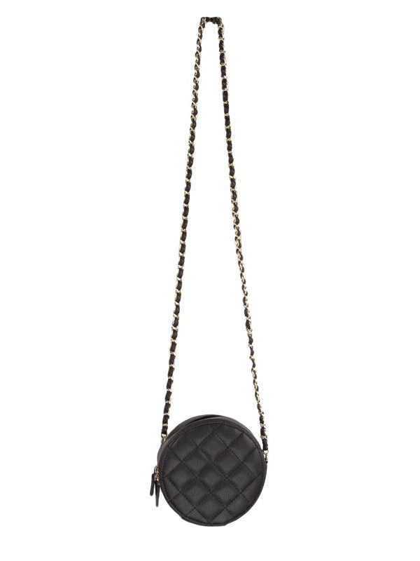 Simple Single Shoulder Solid Chain Bag