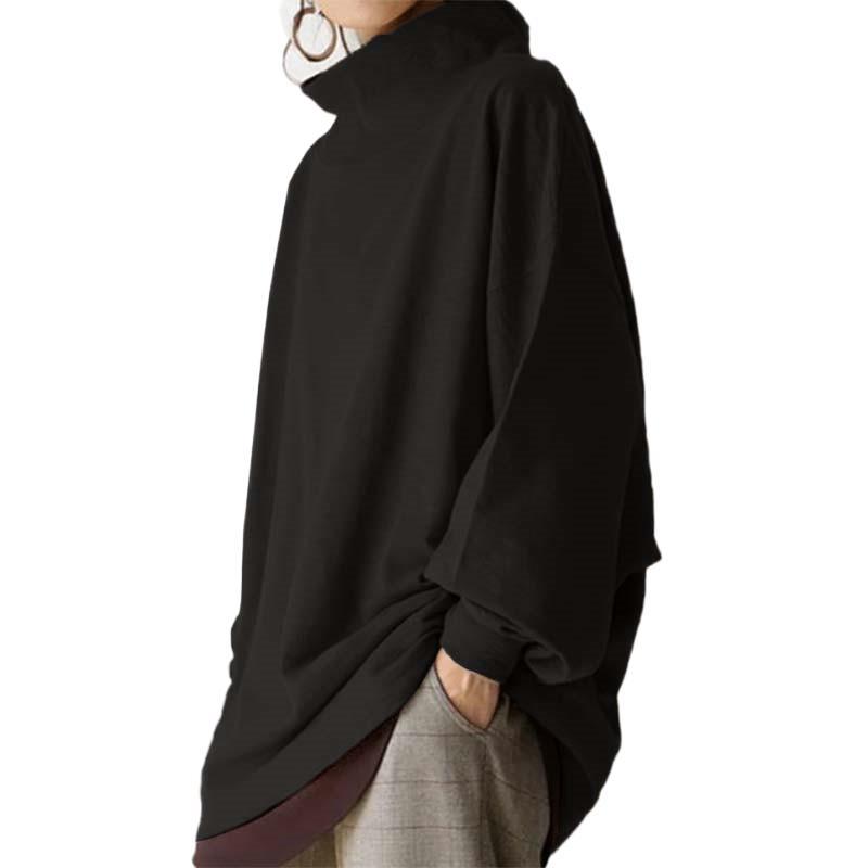 Loose Solid Color Pullover Sweatshirt