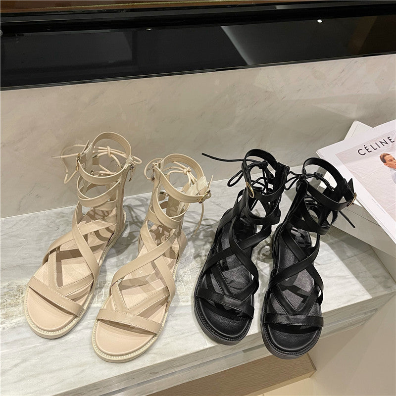 High-Top Casual Hollow Summer Sandals