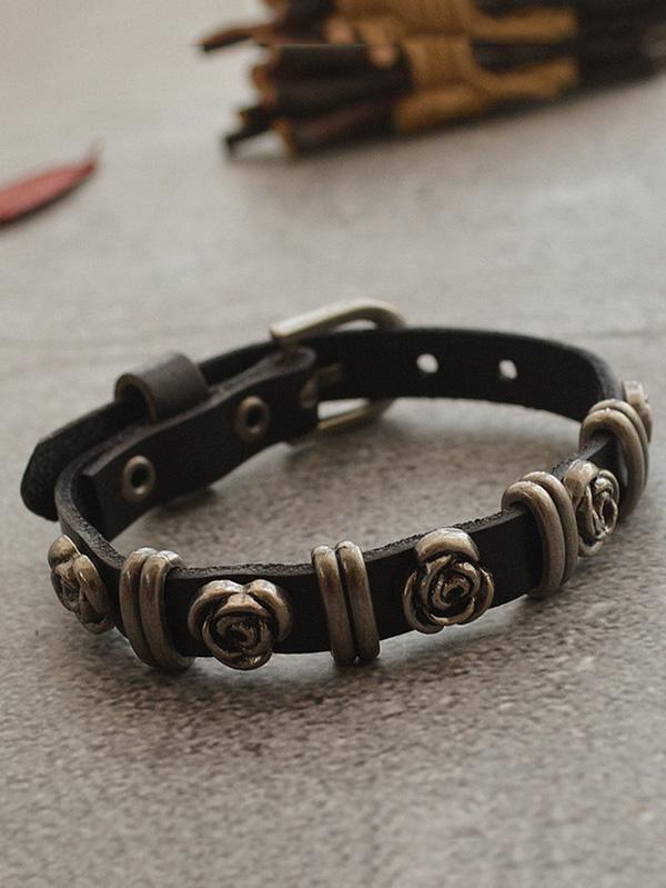 Metal Rose Bracelet Accessories