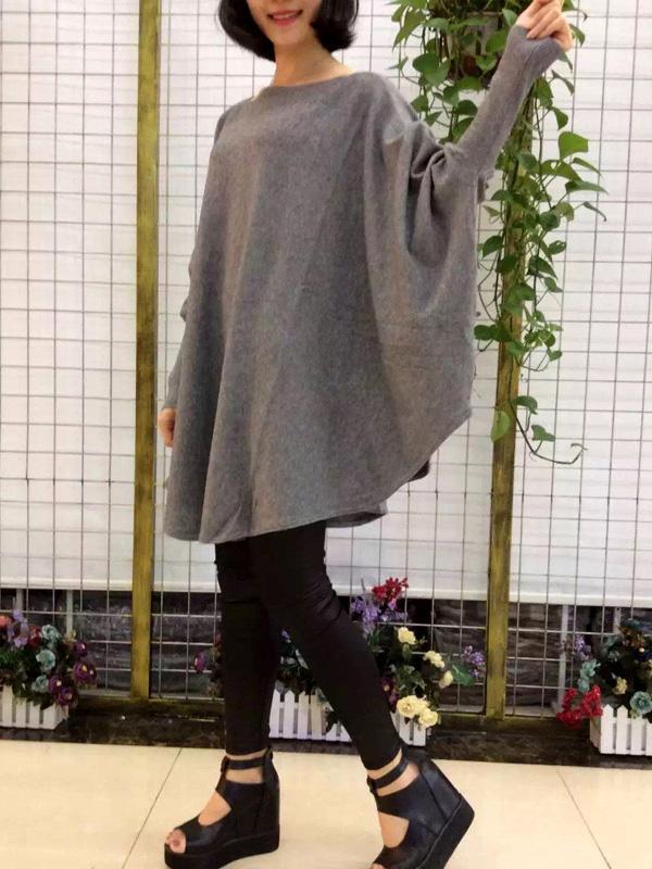 Loose Big Batwing Sweater