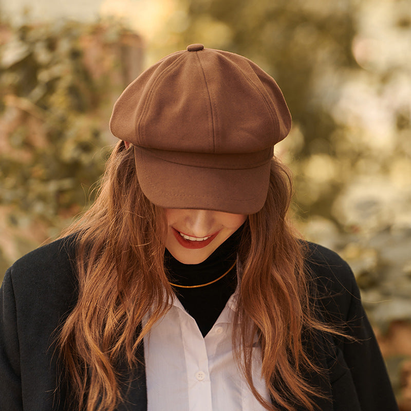 Retro Classic Solid Color Berets