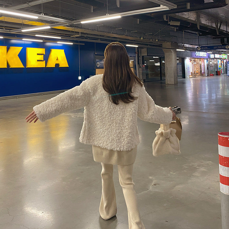 Casual Loose Double-Breasted Coat