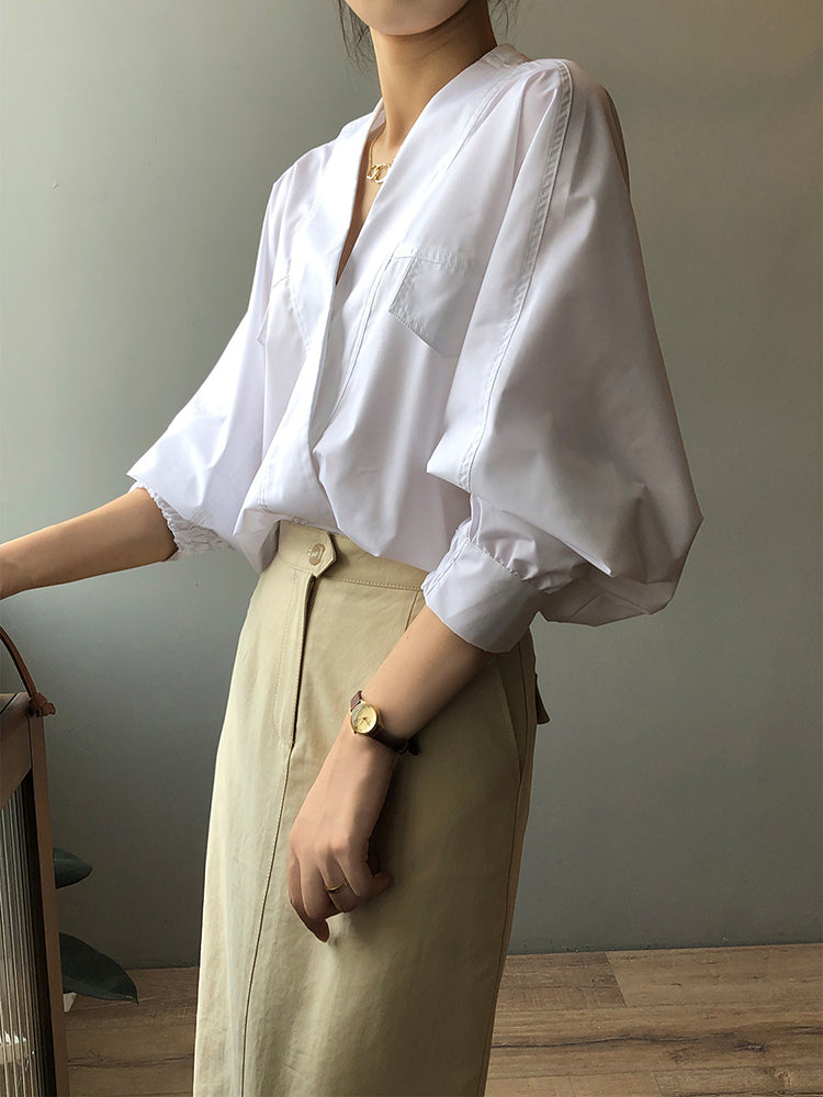 Loose Casual Half Sleeve Shirt