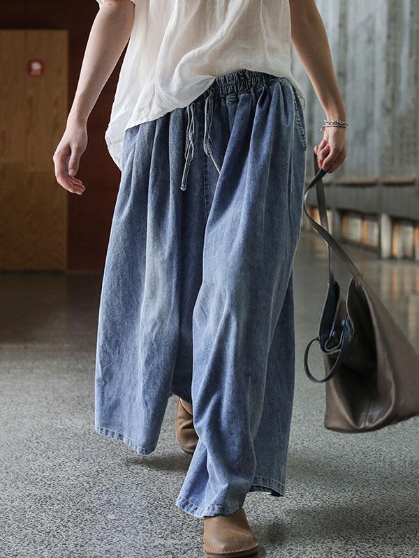 Cotton Original Loose Wide Leg Pants