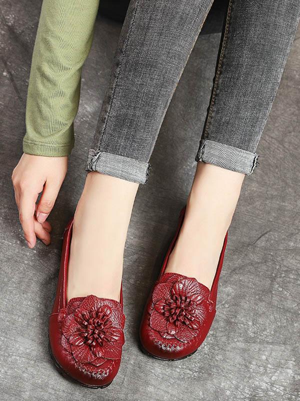 Simple Comfortable Flat Shoes