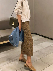 Sexy Leopard High Waist Skirt
