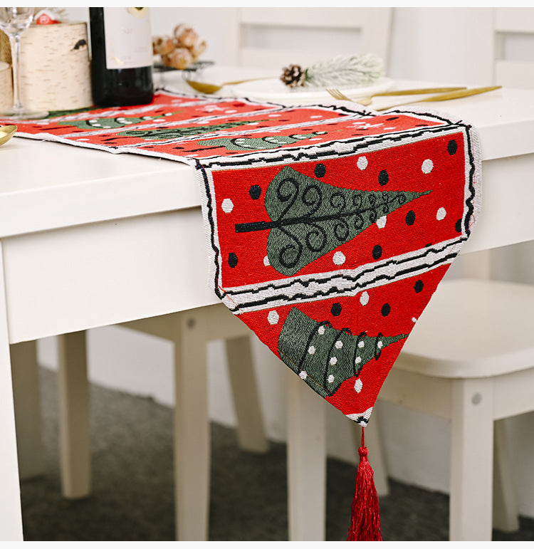 Christmas Table Decoration Family Christmas Tablecloth