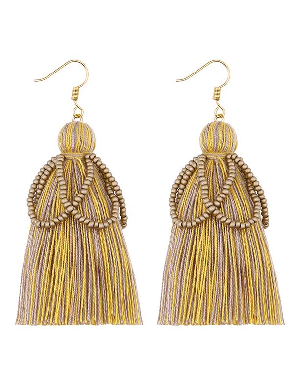 National Style Tassel Earrings Accessories