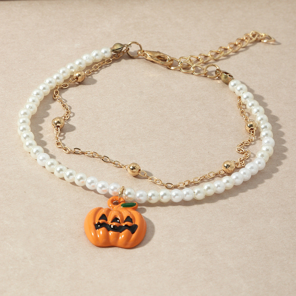 Pumpkin Halloween Bracelet