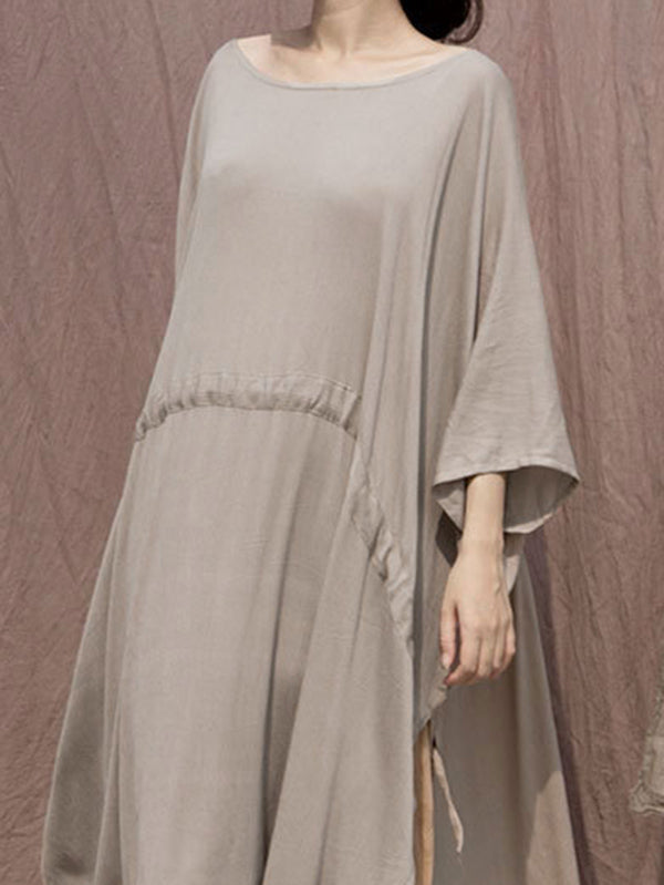 Original Drawstring Elasticity Waist Dress