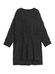 Pullover Lazy Style Cocoon Sweater