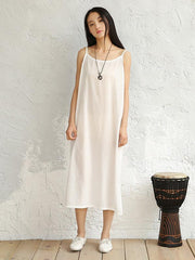 Casual Cotton Slip Dress