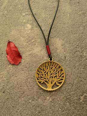 Vintage Ethnic Style Tree Long Necklace