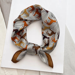 Mulberry Silk Scarf Printed Decorative Silk Scarf