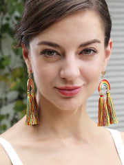Handmade Bohemian Tassel Earrings
