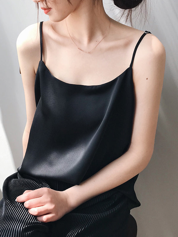 Thin Shoulder Strap Small Camisole Vest Top