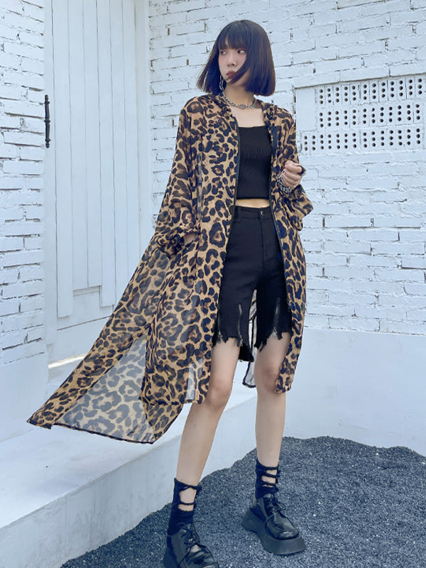 Lightweight Irregular Hooded Loose Casual Shirt